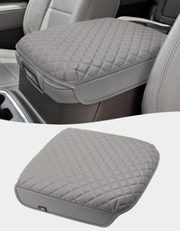 KBH Center Console Armrest Cover Pad for Bucket Seat 2019-2026 Chevy Silverado 1500 2500 3500,2019-2026 GMC Sierra 1500 2500 3500,2021-2026 Tahoe/Suburban/Yukon