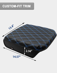 KBH Center Console Armrest Cover Pad for Bucket Seat 2019-2025 Chevy Silverado 1500 2500 3500 & GMC Sierra 1500 2500 3500,2021-2025 Tahoe/Suburban/Yukon