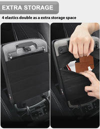 Center Console Armrest Cover for 2017-2021 Hyundai Tucson with Automatic Transmission