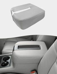 KBH Center Console Armrest Cover for 2007-2013 Chevy Silverado&GMC Sierra,2007-2014 Suburban/Tahoe/Avalanche/Yukon