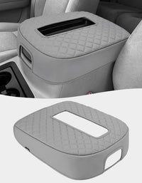 Center Console Armrest Cover for Bucket Seat 2007-2014 Chevy Silverado 1500 2500 3500,2007-2014 Chevy Avalanche & Suburban & Tahoe,2007-2014 GMC Sierra 1500 2500 3500,2007-2014 GMC Yukon