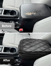 KBH Center Console Armrest Cover Cushion Protector for Toyota Tacoma 2016-2023