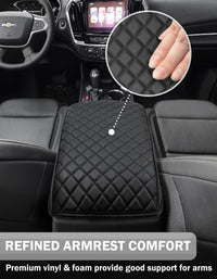 KBH Center Console Armrest Cover for Chevy Traverse 2018-2023