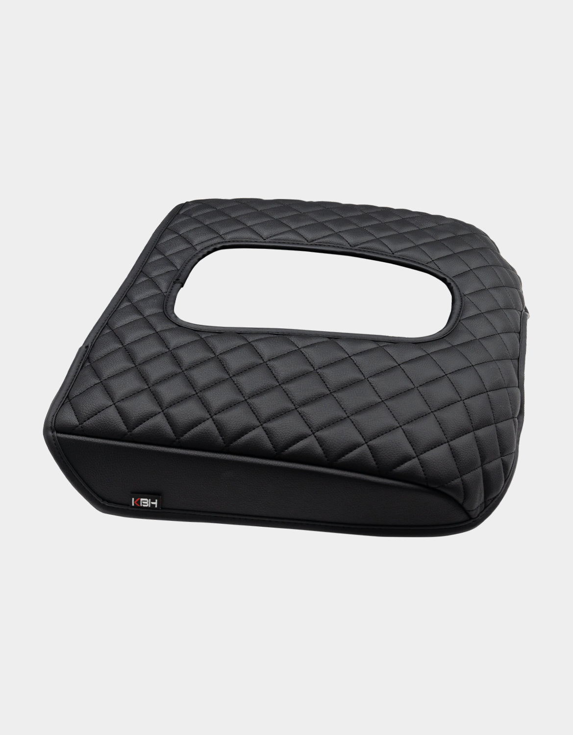 KBH Black Center Console Armrest Cover Pad Cushion Protector for Cadillac Escalade 2015-2020