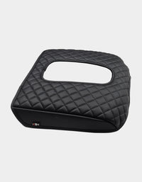 KBH Black Center Console Armrest Cover Pad Cushion Protector for Cadillac Escalade 2015-2020