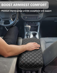 Center Console Armrest Cover for 2015-2022 Chevy Colorado,2015-2022 GMC Canyon