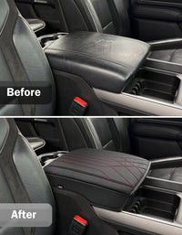 Center Console Armrest Cover for Bucket Seat 2019-2026 Dodge Ram 1500 2500 3500