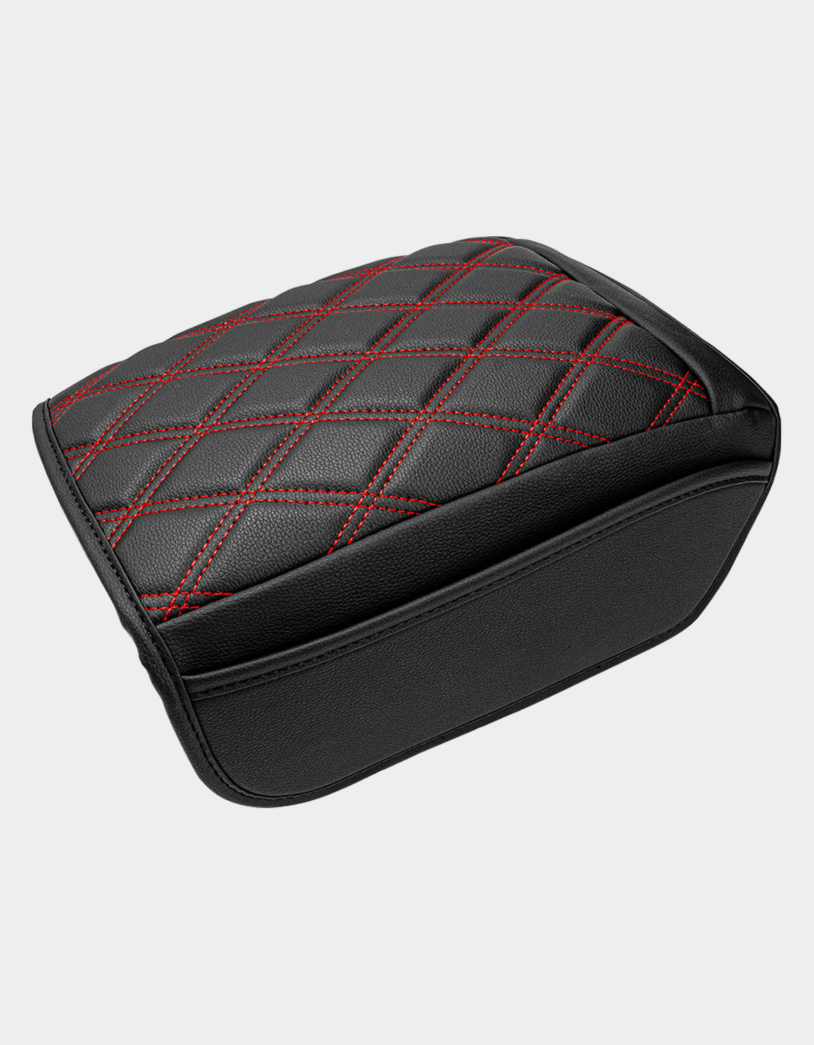 Center Console Armrest Cover for 2018-2025 Jeep Wrangler JL with Side Pockets