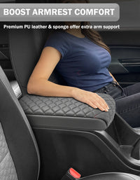 Center Console Armrest Cover for 2015-2022 Chevy Colorado,2015-2022 GMC Canyon