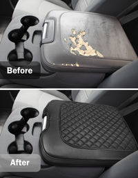 KBH Center Console Armrest Cover for Jump Seat 2013-2018 Dodge Ram 1500,2013-2025 Dodge Ram 2500/3500/1500Classic