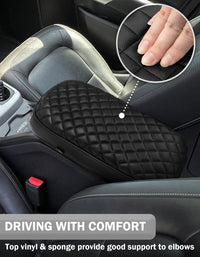 KBH Center Console Armrest Cover for 2015-2022 Chevy Colorado,2015-2022 GMC Canyon