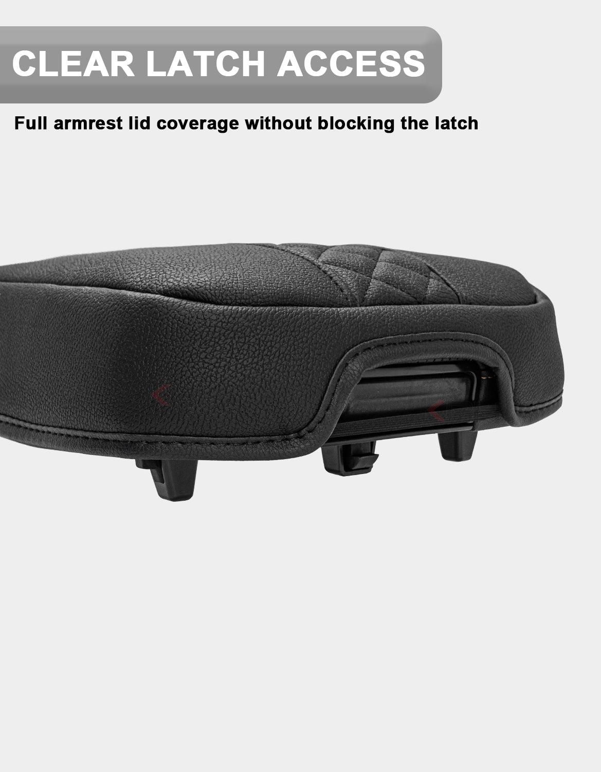 Center Console Armrest Cover for 2024-2027 Chevy Traverse,2024-2027 GMC Acadia