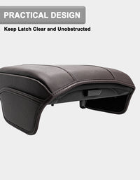 KBH Center Console Armrest Cover for Honda Pilot 2023-2026, Honda Ridgeline 2024-2025, Passport 2024-2026，Middle Console Lid Protector with Side Pockets