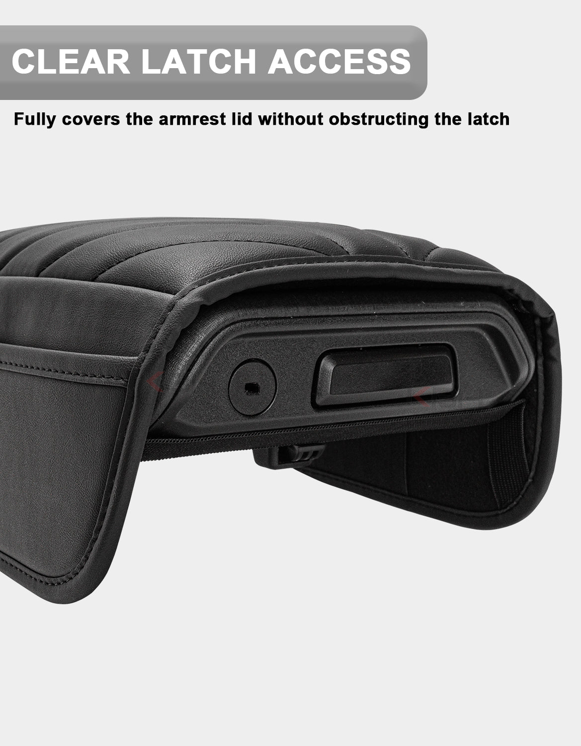 Center Console Armrest Cover Pad for 2021-2026 Ford Bronco