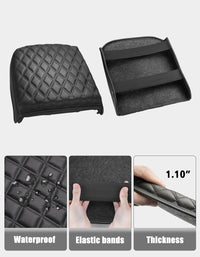 KBH Center Console Armrest Cover Pad for Bucket Seat 2019-2025 Chevy Silverado 1500 2500 3500 & GMC Sierra 1500 2500 3500,2021-2025 Tahoe/Suburban/Yukon