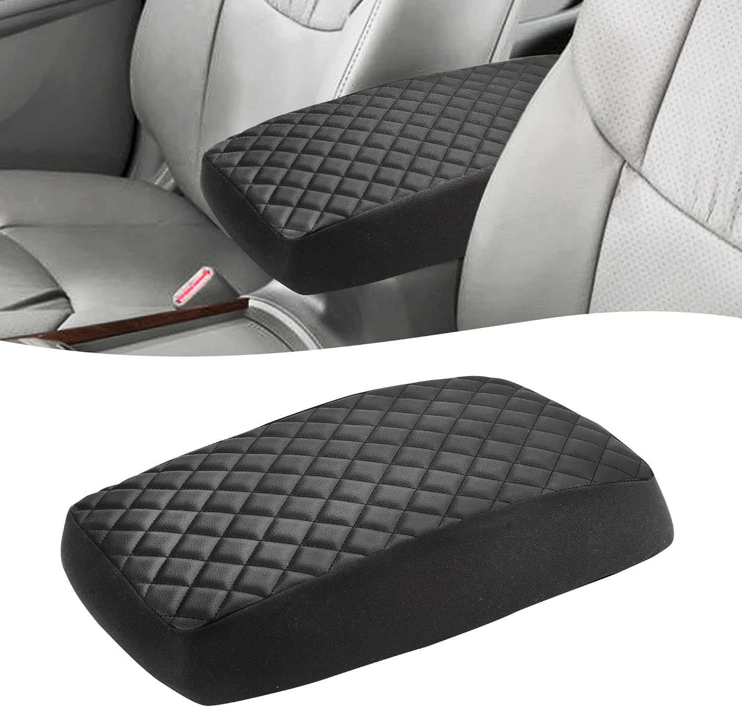 KBH Center Console Armrest Covering Pad Cushion Protector for Toyota Avalon 2005-2012