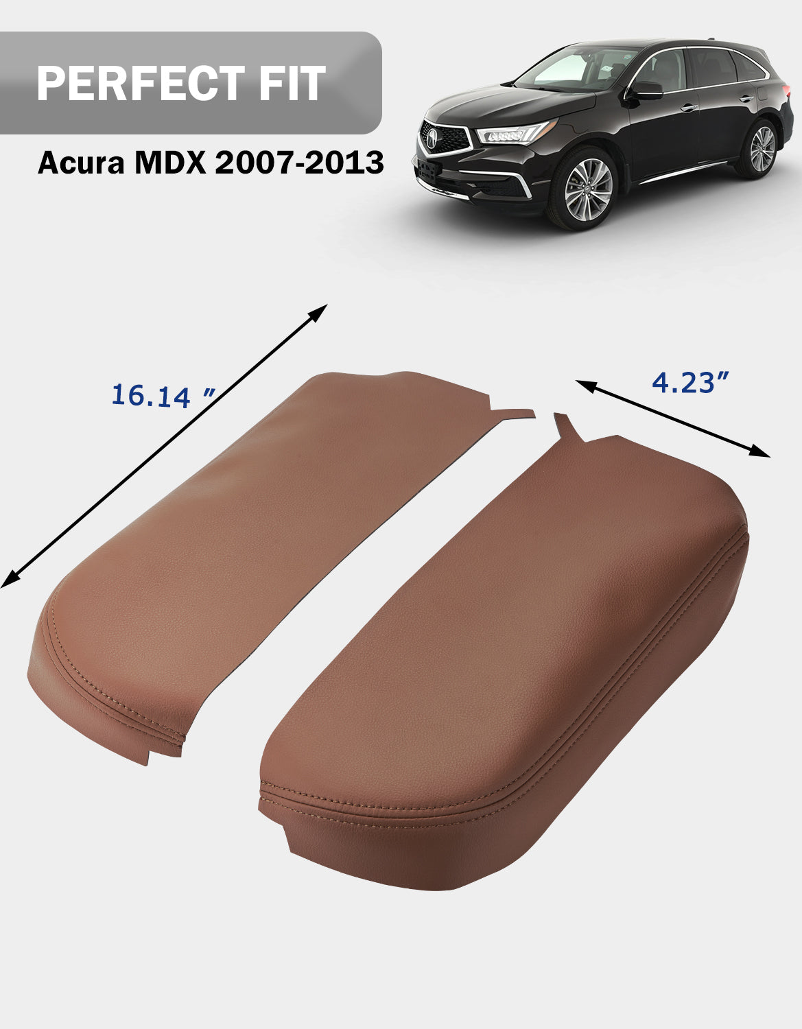 KBH Center Console Armrest Cover for Acura MDX 2007-2013