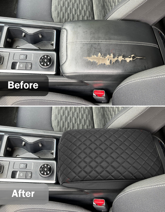 Center Console Armrest Cover Cushion Pad Protector for Nissan Pathfinder 2022-2025