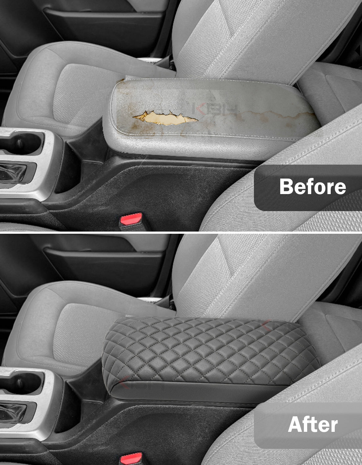 Center Console Armrest Cover for 2015-2022 Chevy Colorado,2015-2022 GMC Canyon