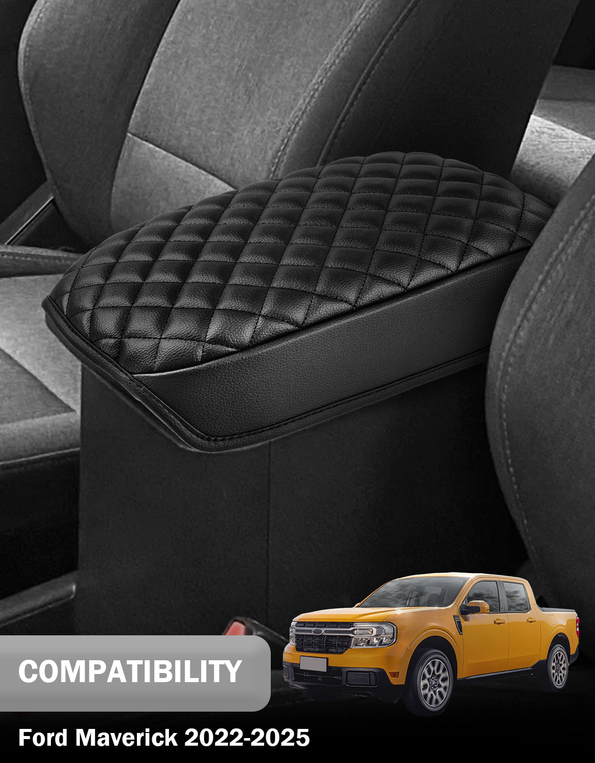 KBH Center Console Armrest Cover for 2022-2025 Ford Maverick