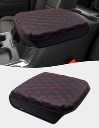 KBH Center Console Armrest Cover Pad for Bucket Seat 2019-2025 Chevy Silverado 1500 2500 3500 & GMC Sierra 1500 2500 3500,2021-2025 Tahoe/Suburban/Yukon