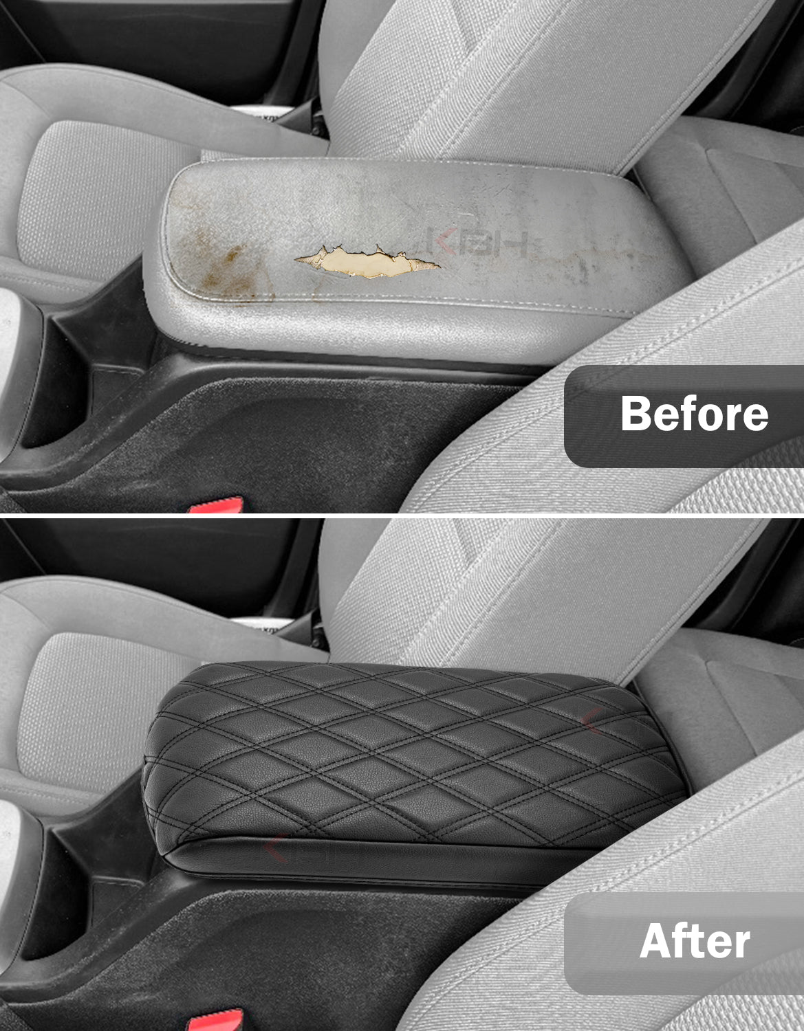 Center Console Armrest Cover for 2015-2022 Chevy Colorado,2015-2022 GMC Canyon