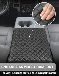 KBH Center Console Armrest Cover for Ford F150 2011-2014