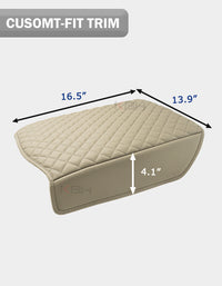 Center Console Armrest Cover Cushion Pad Protector for 2007-2013 Toyota Tundra,2008-2022 Toyota Sequoia
