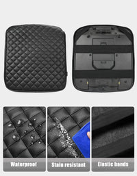 KBH Center Console Armrest Cover Pad For Jump Seat 2019-2025 Chevy Silverado 1500 2500 3500 & GMC Sierra 1500 2500 3500