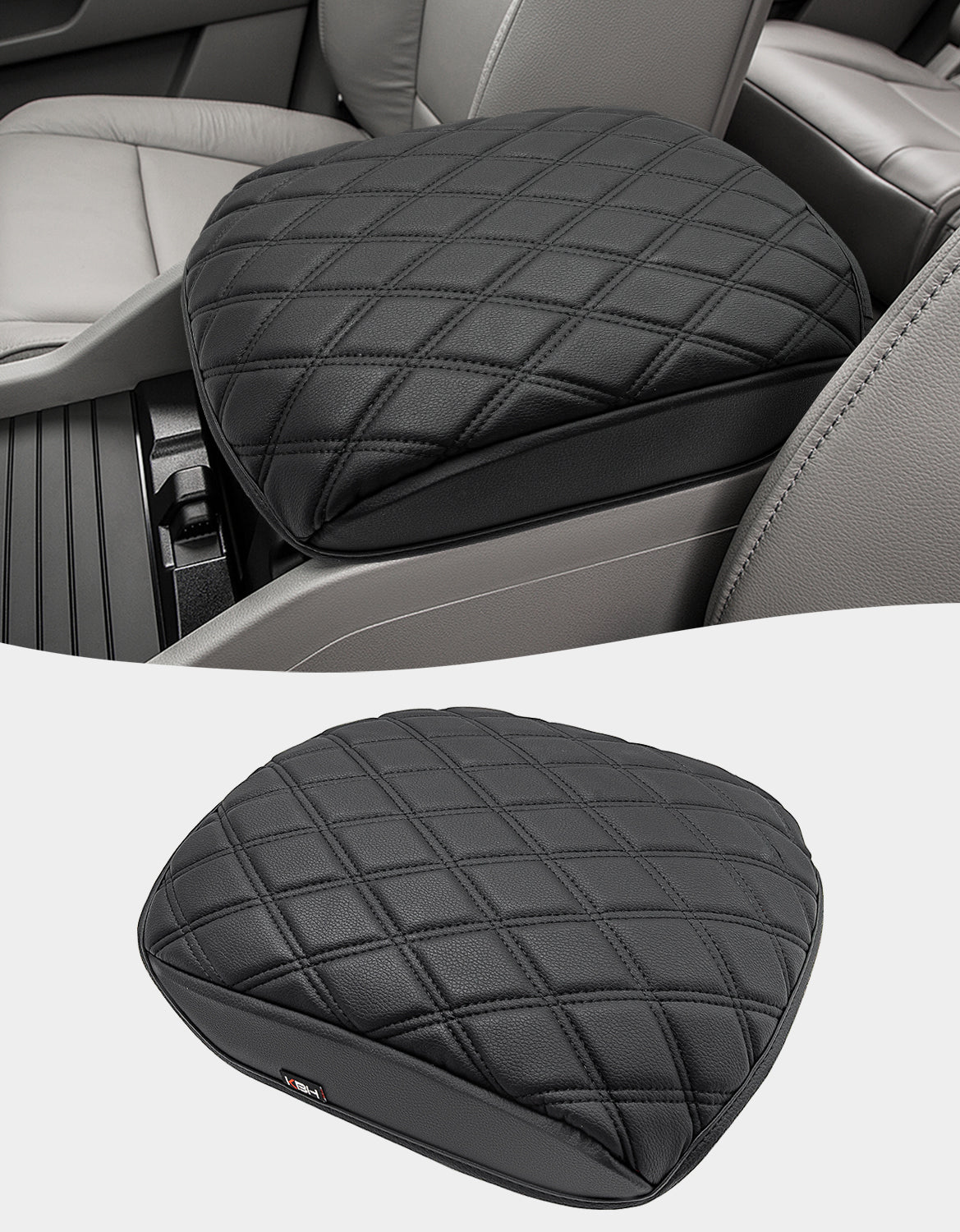 Center Console Armrest Cover Cushion Pad Protector for Honda Pilot 2009-2015