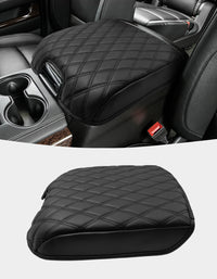Center Console Armrest Cover for Bucket Seat 2014-2018 Chevy Silverado 1500/2500/3500,2014-2018 GMC Sierra 1500/2500/3500,2015-2020 Tahoe/Yukon/Suburban