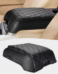 KBH Center Console Armrest Cover Cushion Pad Protector for 2015-2020 Ford F150, 2017-2022 F250/F350/F450, 2018-2023 Expedition