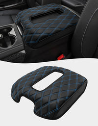 KBH Center Console Armrest Cover Pad for Bucket Seat 2014-2018 Chevy Silverado 1500 2500 3500 & GMC Sierra 1500 2500 3500,2015-2020 Tahoe/Yukon/Suburban
