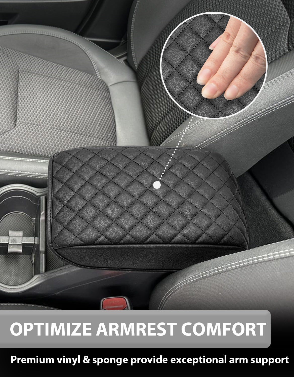 Center Console Armrest Cover for 2019-2025 Subaru Forester