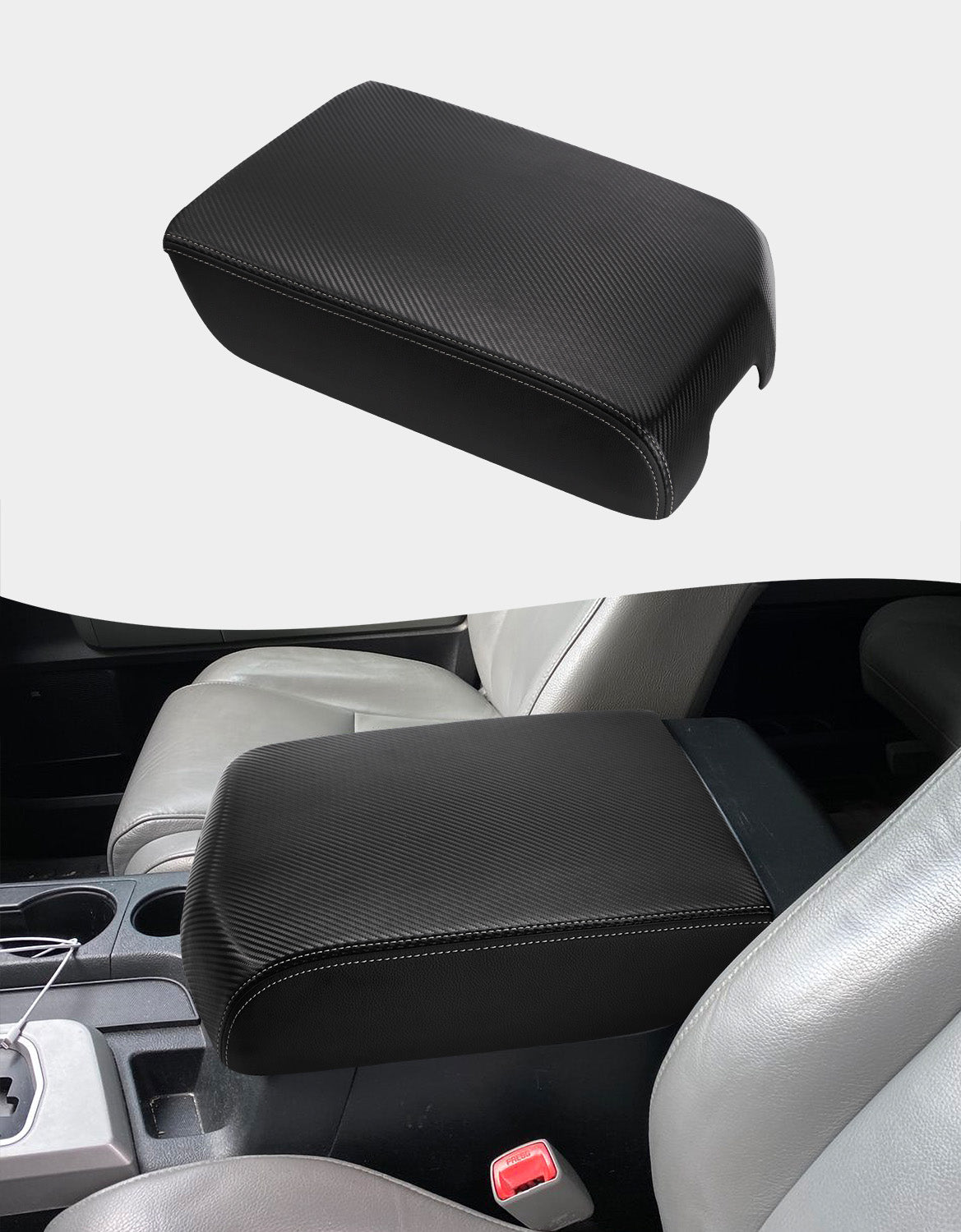 KBH Center Console Armrest Cover for Toyota Tundra 2007-2013