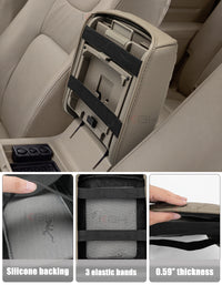 Center Console Armrest Cover Cushion Pad Protector for Honda Ridgeline 2006-2014