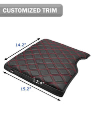 KBH Center Console Armrest Cover Pad for Jump Seat 2015-2025 Ford F150, 2017-2025 Ford F250 F350 F450 F550 Super Duty