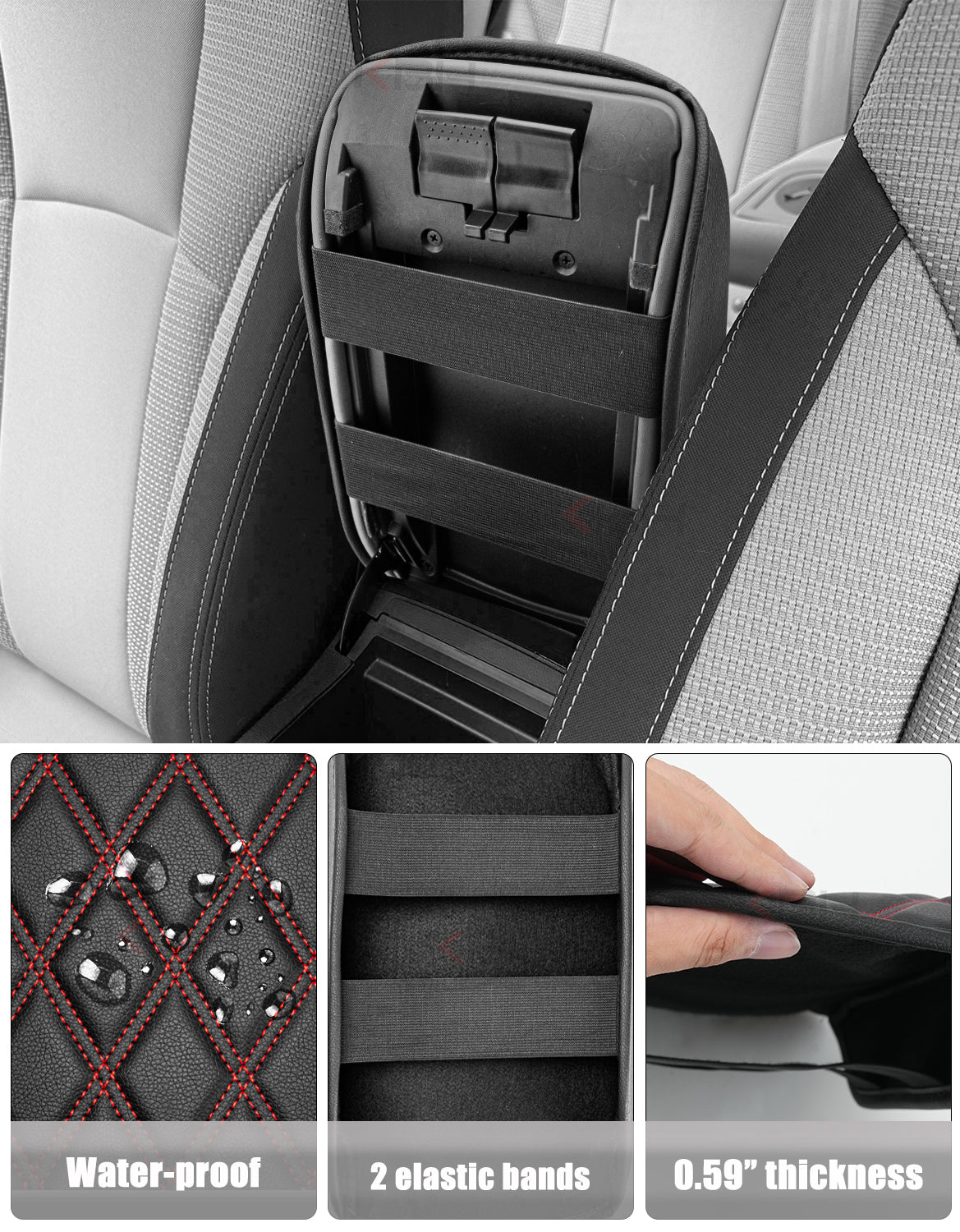 Center Console Armrest Cover for 2020-2026 Subaru Outback,2020-2026 Subaru Legacy