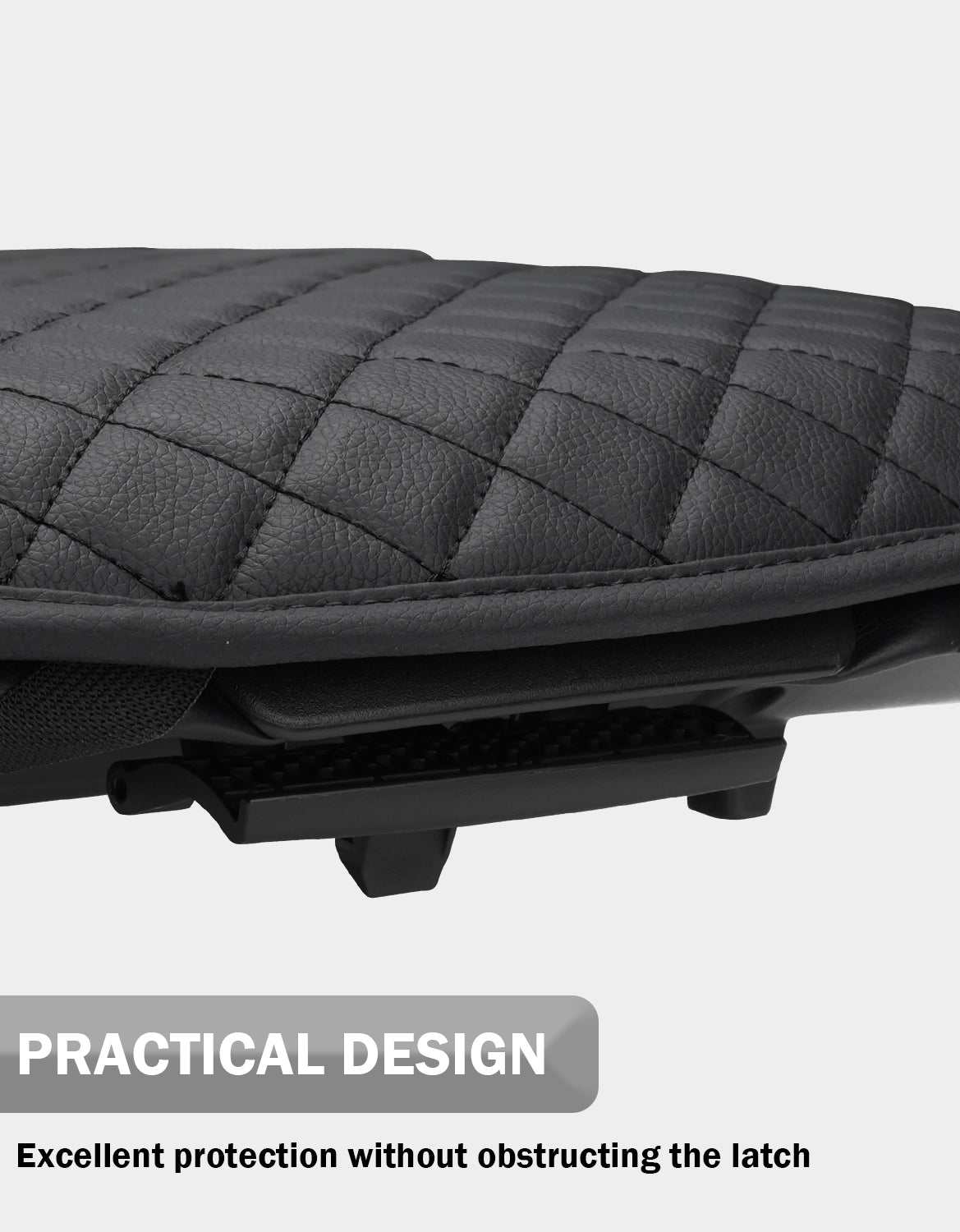 KBH Center Console Armrest Cover Pad For Jump Seat 2019-2026 Chevy Silverado 1500 2500 3500,2019-2026 GMC Sierra 1500 2500 3500