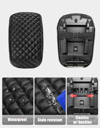 KBH Center Console Armrest Cover Pad Protector for 2011-2019 Ford Explorer