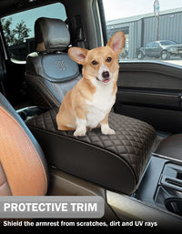 Center Console Armrest Cover Pad for Bucket Seat 2021-2026 Ford F-150