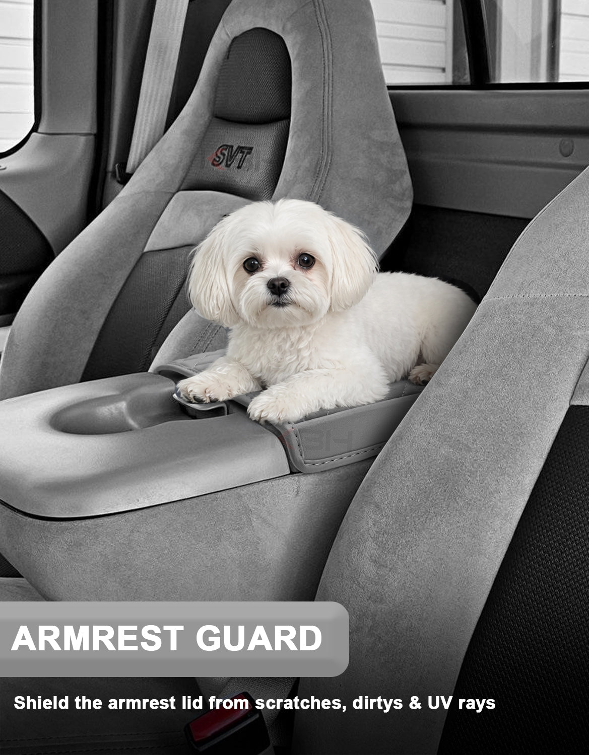 Center Console Armrest Cover Pad for jump Seat 1997-2003 Ford F150