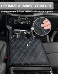 KBH Center Console Armrest Cover Pad for Bucket Seat 2021-2025 Ford F-150