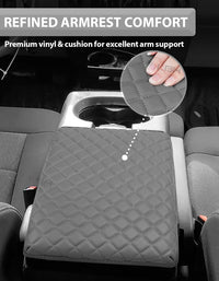 Center Console Armrest Cover Pad for Jump Seat 2004-2010 Ford F150