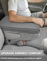 Center Console Armrest Cover for Jump Seat 1999-2007 Chevy Silverado 1500 2500 3500,1999-2007 GMC Sierra 1500 2500 3500,2002-2006 Avalanche & Suburban & Tahoe