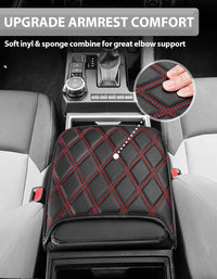 Center Console Armrest Cover Protector for Toyota Tacoma 2024-2026