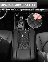 Center Console Armrest Cover Pad for Toyota Grand Highlander 2023-2026