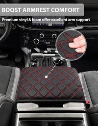 KBH Center Work Surface Armrest Cushion for 2021-2026 Ford F150, 2022-2026 F150 Lightning