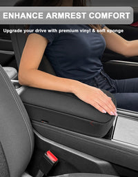 Center Console Armrest Cover for 2024-2027 Chevy Traverse,2024-2027 GMC Acadia