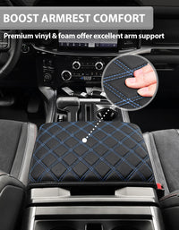 KBH Center Work Surface Armrest Cushion for 2021-2026 Ford F150, 2022-2026 F150 Lightning